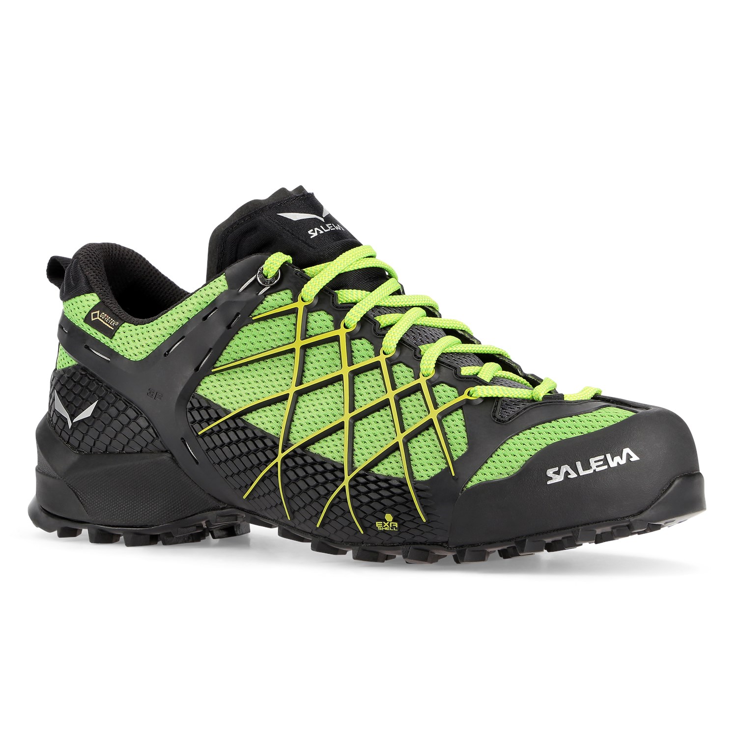 Salewa Wildfire GORE-TEX® αθλητικα παπουτσια ανδρικα πρασινο/μαυρα/κίτρινα Greece ET9513682